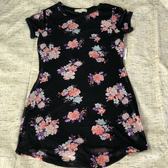 No comment Juniors flare dress MSRP $49 size S - Picture 1 of 3